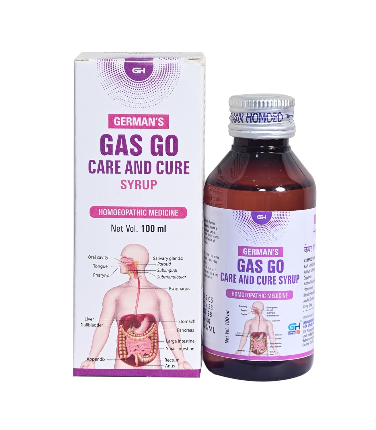 Gas Go Syrup (100 ML)