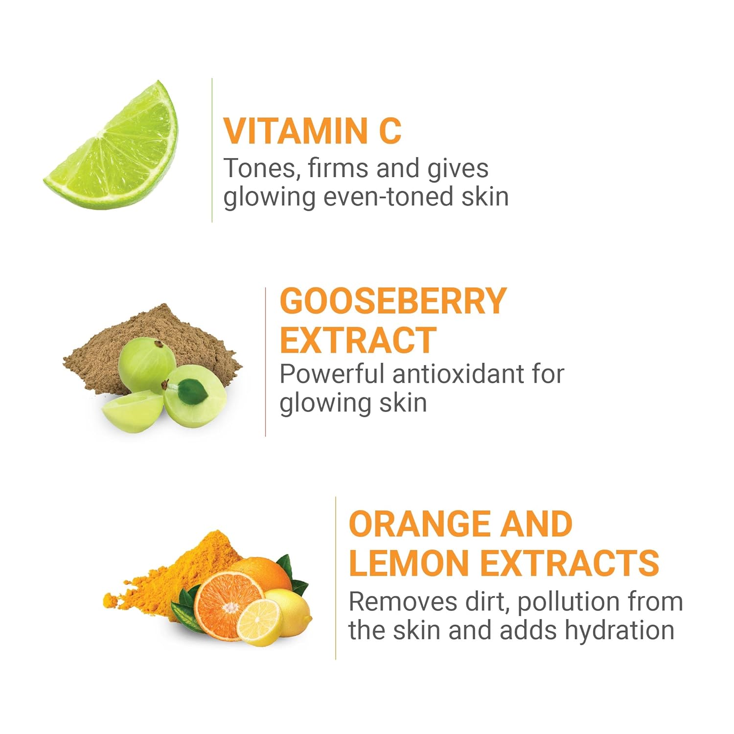Iba Vitamin C Glow Body Wash | No Parabens No Sulfates | For Cleansed & Glowing Skin | Halal Certified & Vegan - 320ml