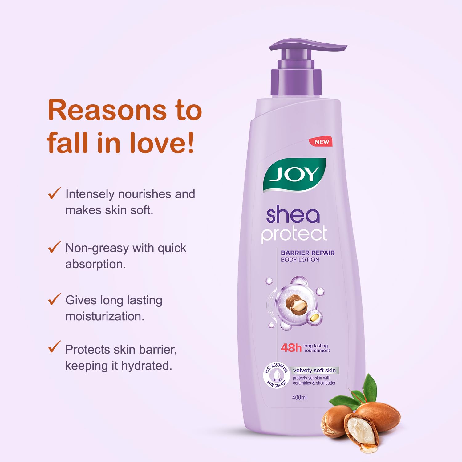 Joy Shea Protect Summer Body Lotion 400ml