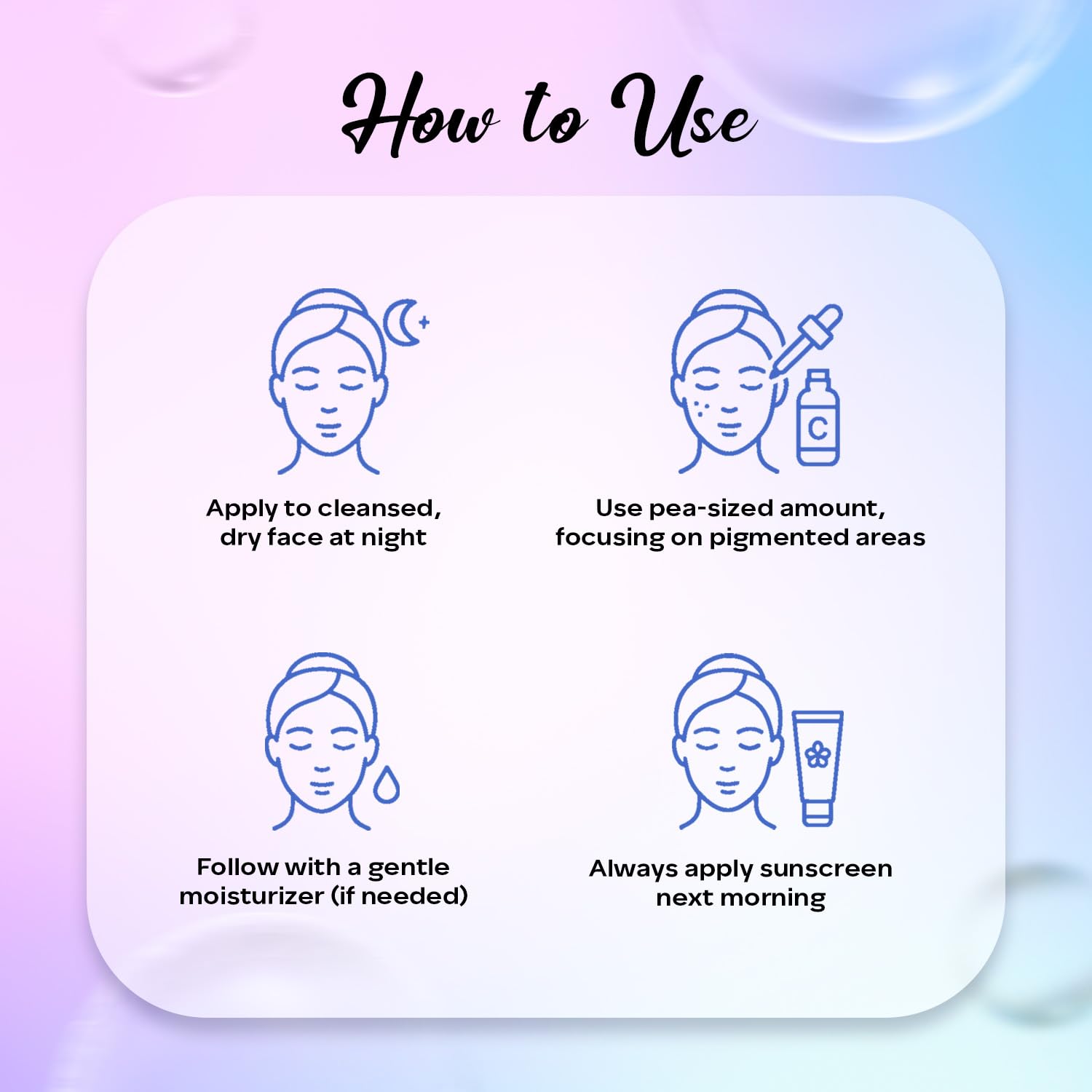 FACES CANADA 2% Kojic Acid Comfy Glow Night Cream with Niacinamide & Alpha Arbutin for Skin Brightening (25 gm)