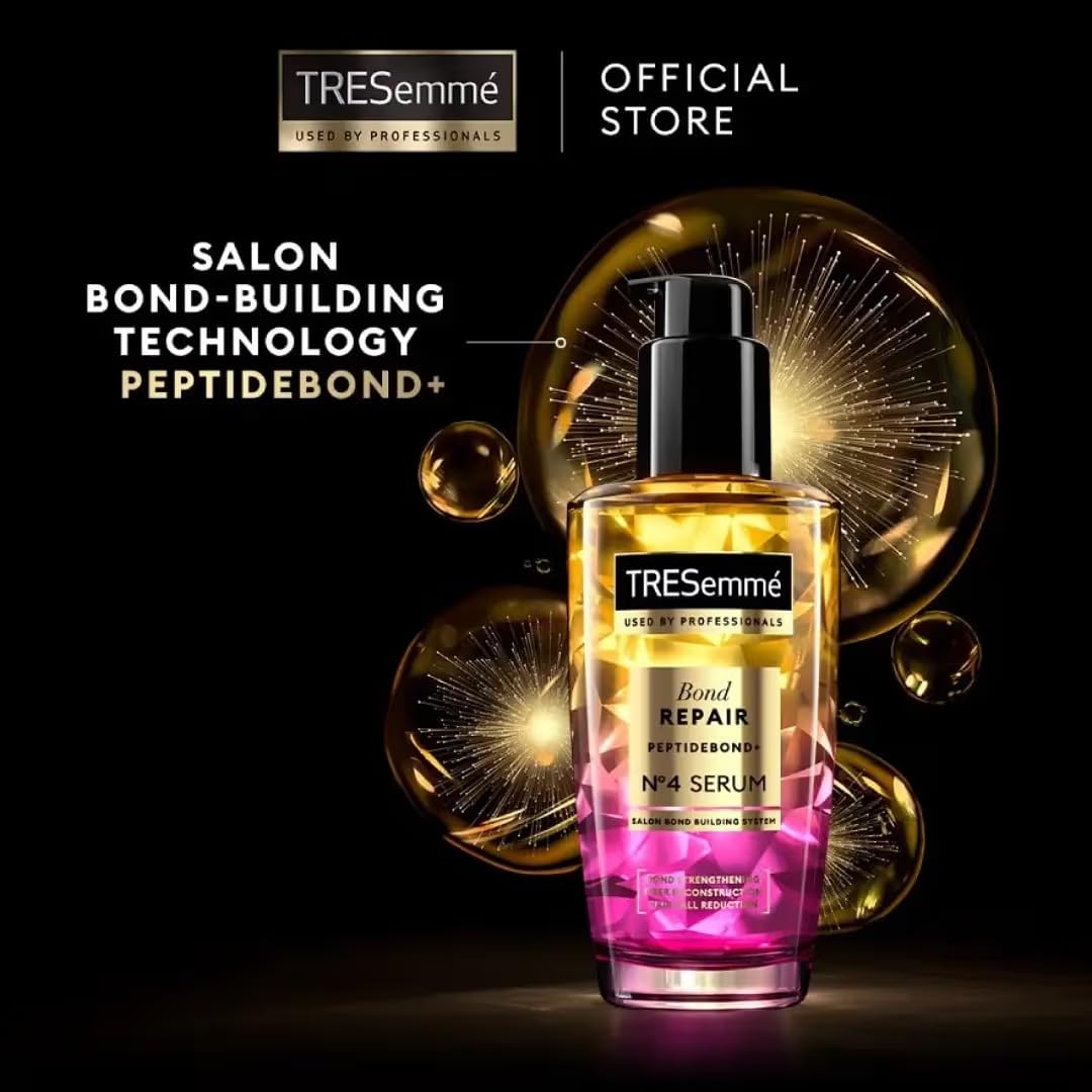 Tresemme Serum Bond Repair Peptidebond+ No4 Repair Bonds Broken By Heat And Styling Damage 100 Ml.