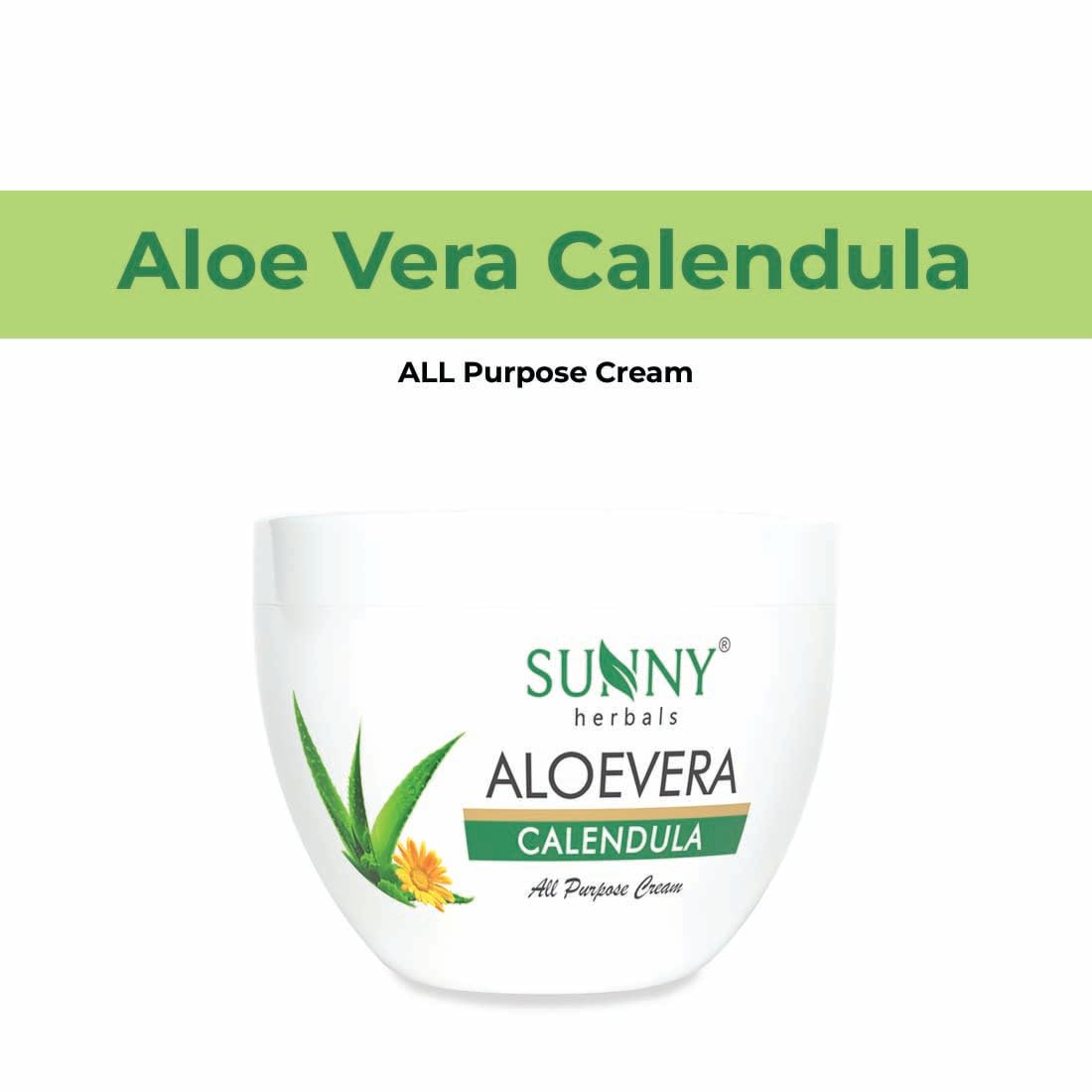Bakson's Sunny Aloe Vera Calendula Cream - 125 gm - Pack of 1