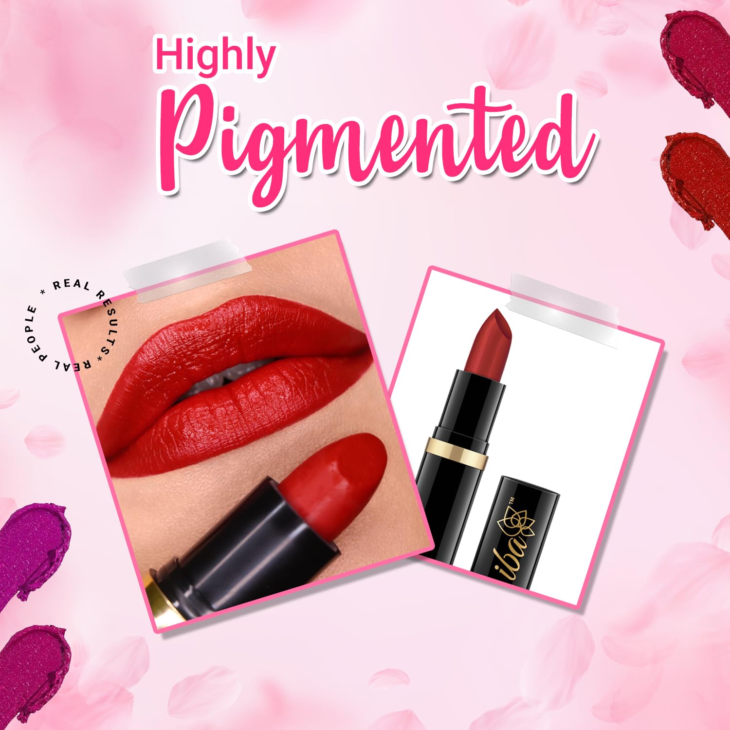 Iba Pure Lips Moisture Rich Lipstick for Women- A36 Caramel Creme, 4g