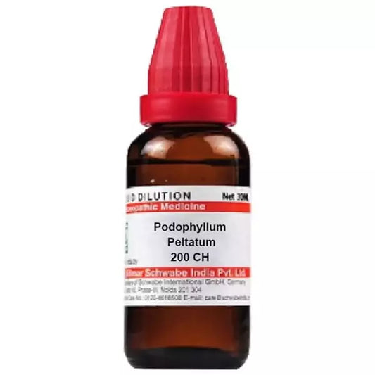 Dr Willmar Schwabe India Podophyllum Peltatum Dilution