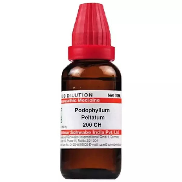 Dr Willmar Schwabe India Podophyllum Peltatum Dilution