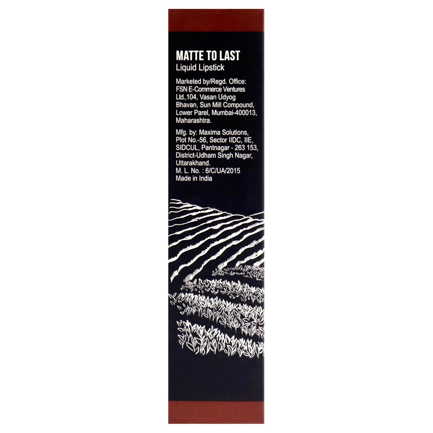 Nykaa Matte to Last Liquid Lipstick, Matte Finish, 5ml - 18 Chai