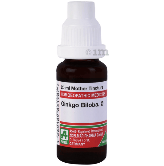 Adel Homeopathy Ginkgo Biloba Mother Tincture Q - 20 ml