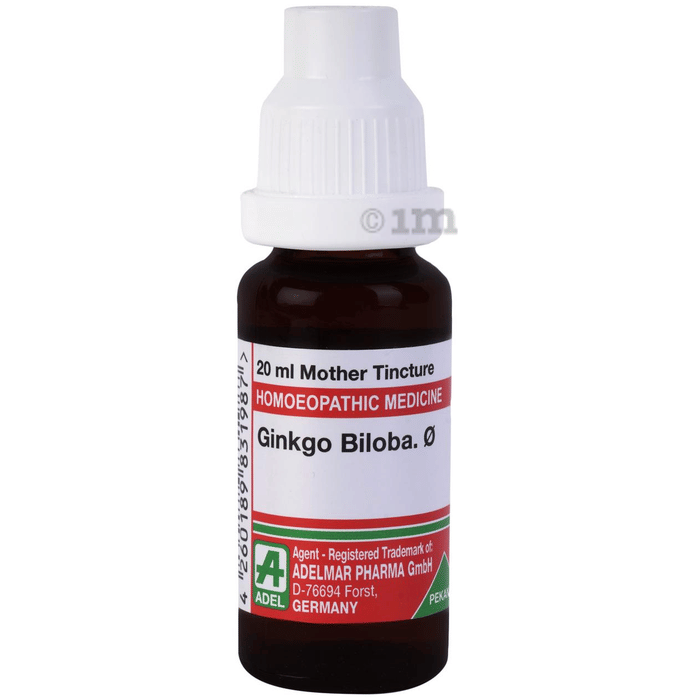 Adel Homeopathy Ginkgo Biloba Mother Tincture Q - 20 ml
