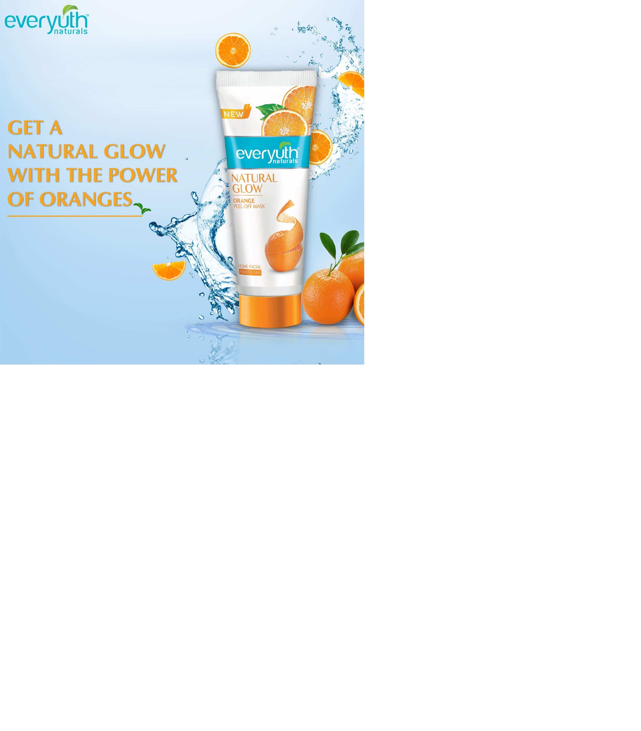 Everyuth Naturals Peel Off Mask (Orange) - 90g