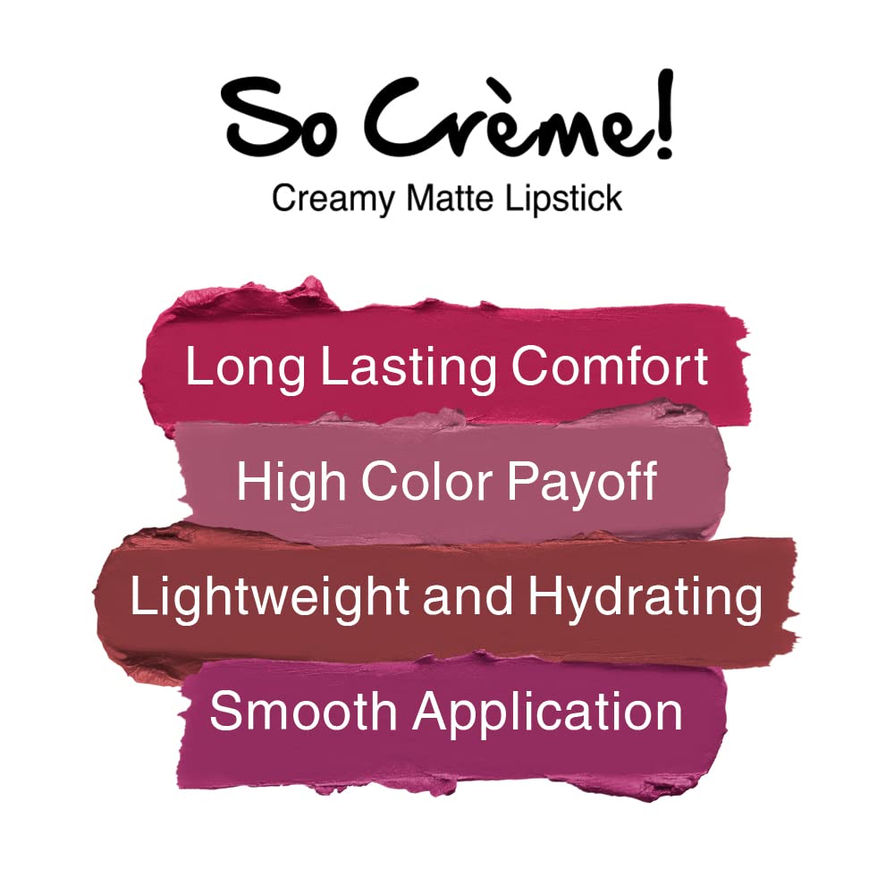 Nykaa So Creme! Creamy Matte Lipstick - You're Latte