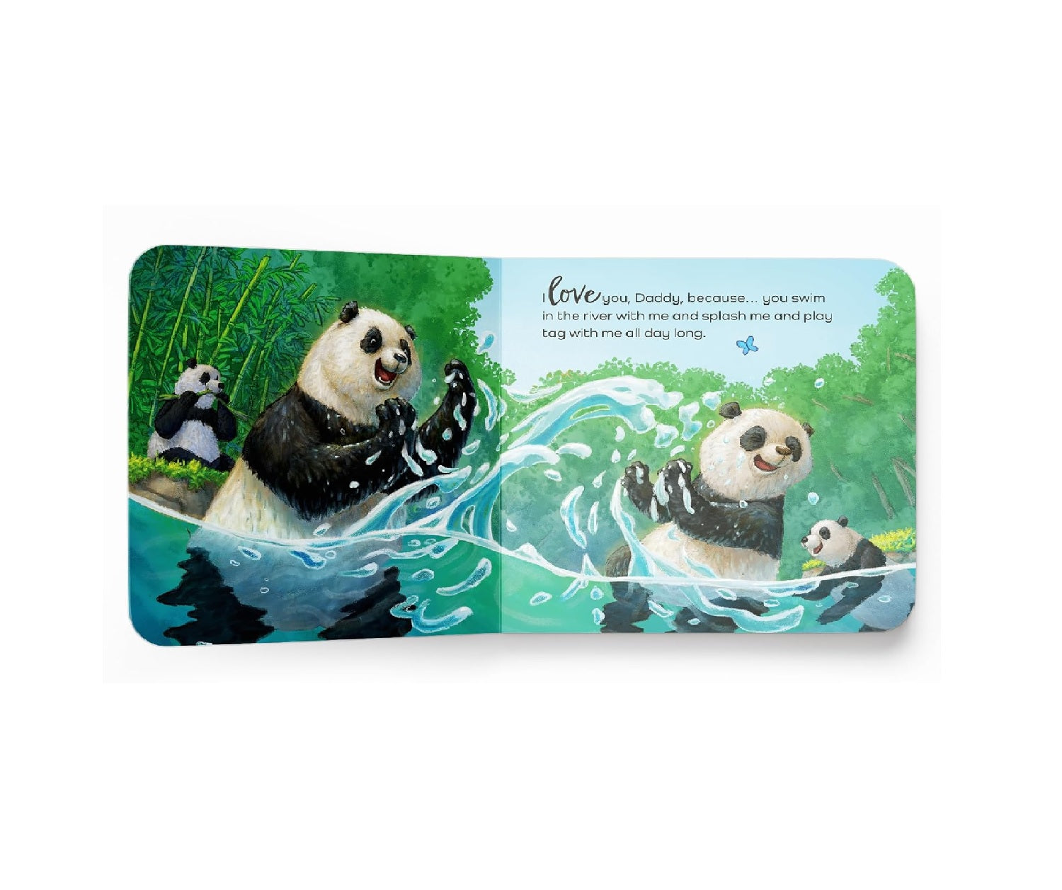 I Love You, Daddy Panda – A Sweet and Uplifting Illustrated Board Book for Kids
