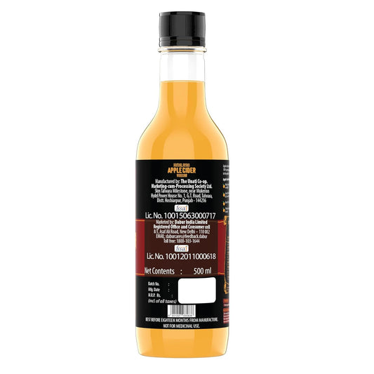 Dabur Himalayan Apple Cider Vinegar with Mother of Vinegar – 500ml For sore throat and bad breath