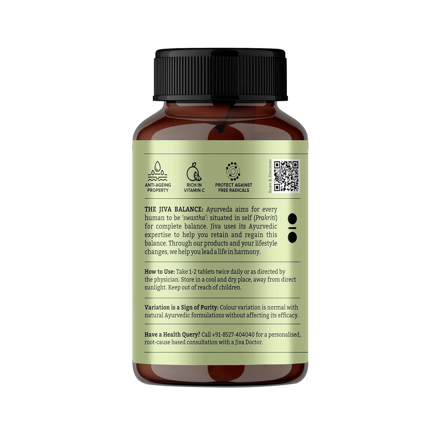 JIva Ayurveda Shatavari (120 Tablets) For production of breast milk in lactating mothers, premenstrual symptoms