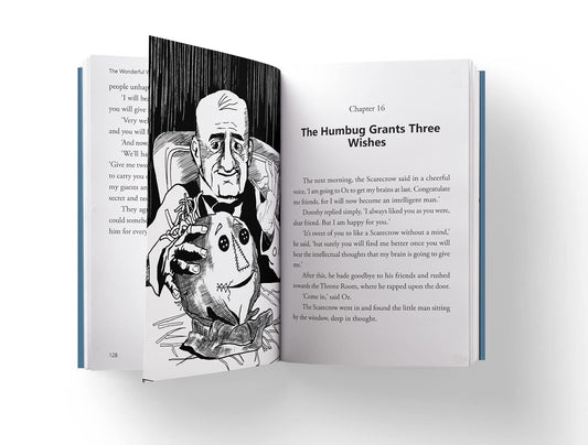The Wonderful Wizard of Oz : llustrated Abridged Children Classic English Novel with Review Questions (Hardback) Hardcover Book