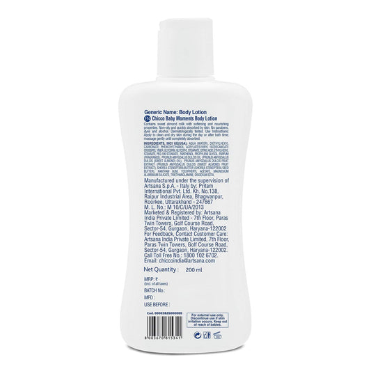 Chicco Baby Moments Body Lotion 200ml