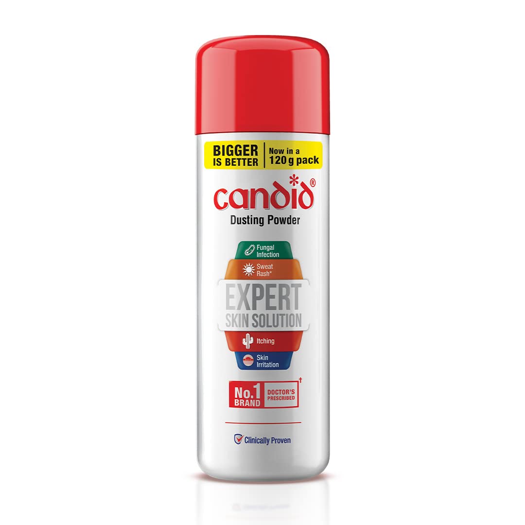 Glenmark Candid Dusting Powder 120gm