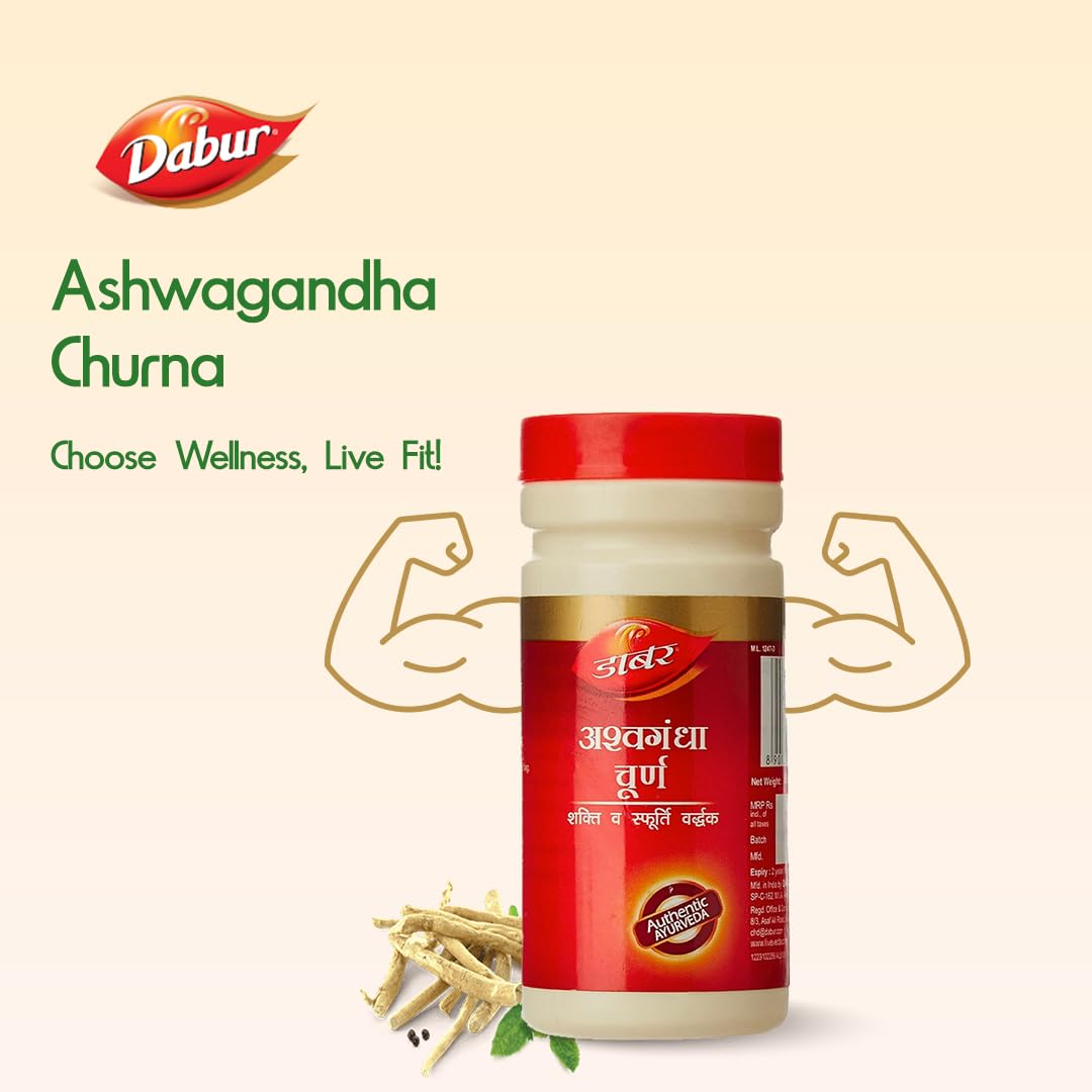 Dabur Ashwagandha Churna - 60 Gm ( pack of 2 )