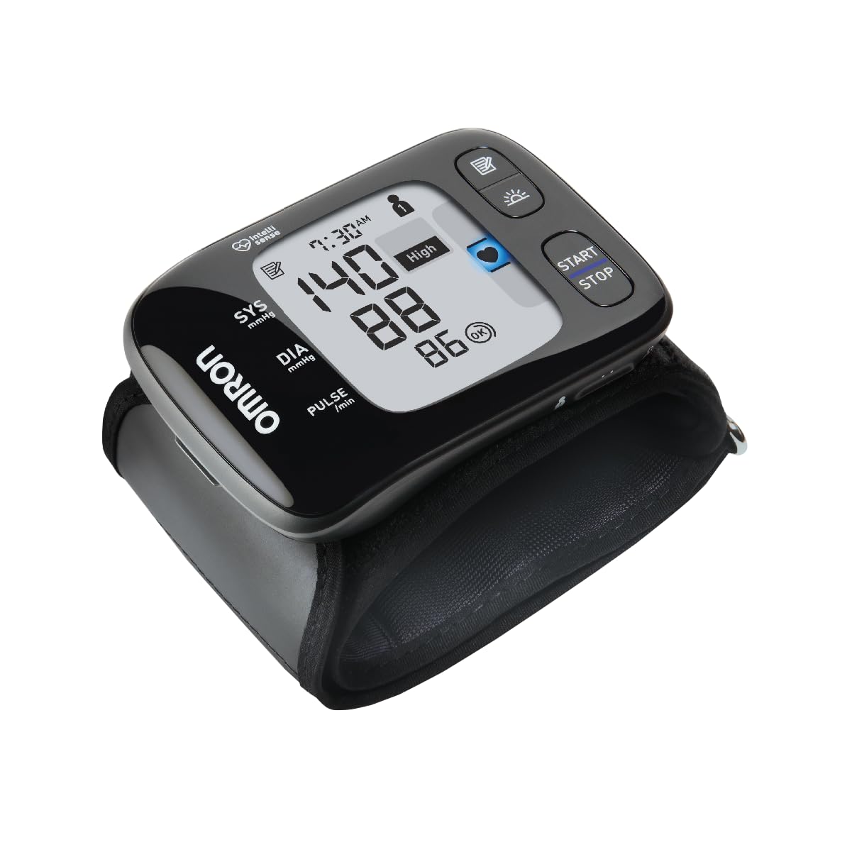 Omron HEM 6232T Wrist Blood Pressure Monitor (Black)