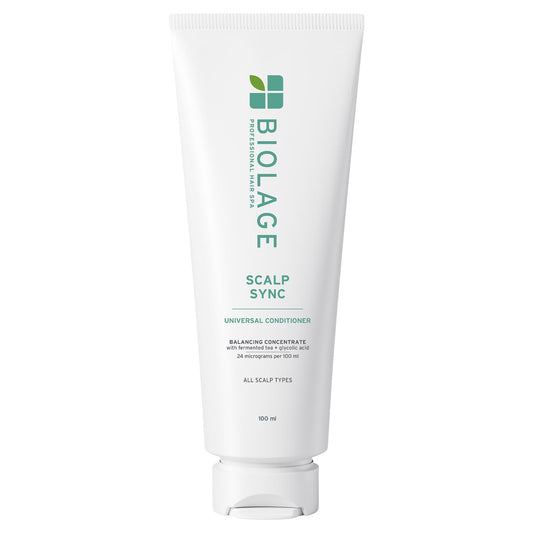 Biolage Scalp Sync Universal Conditioner - Nourishing & Hydrating for All Scalp Types, Lightweight Moisturizing & Conditioning, Fermented Tea Blend & Glycolic Acid, Vegan & Paraben-Free