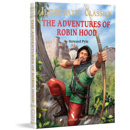 The Adventures of Robin Hood: Illustrated Abridged Children Classics English Novel With Review Questions (Hardback) Book