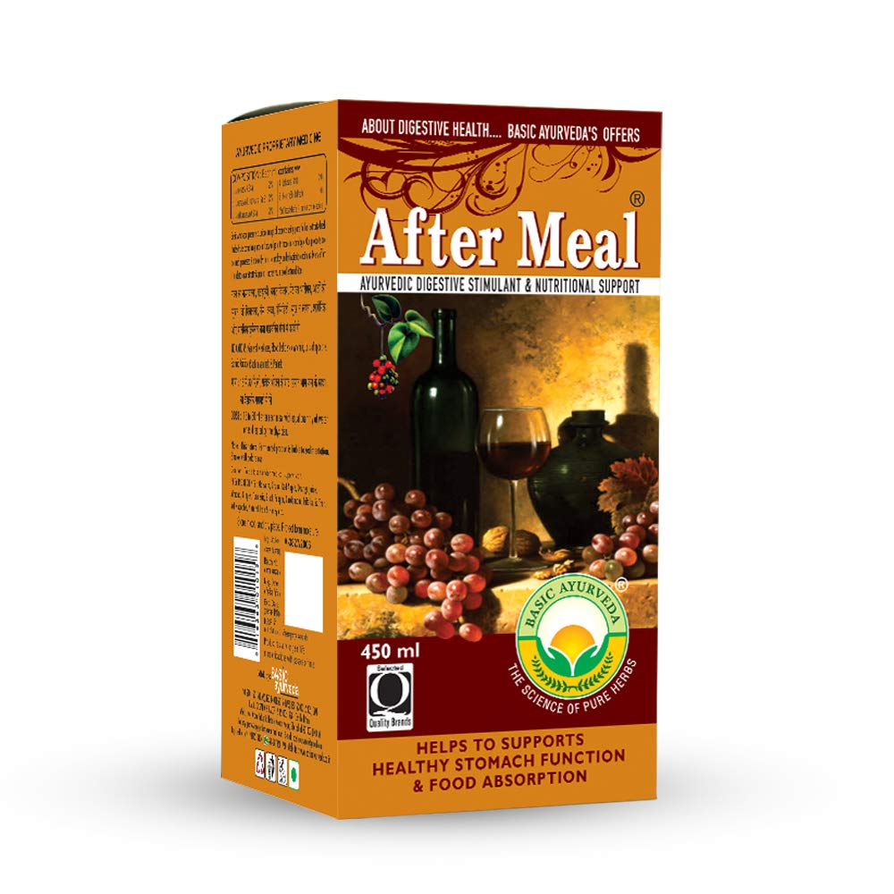 Basic Ayurveda After Meal Juice 450 ml For indigestion, vomiting, diarrhea and intestinal disorders