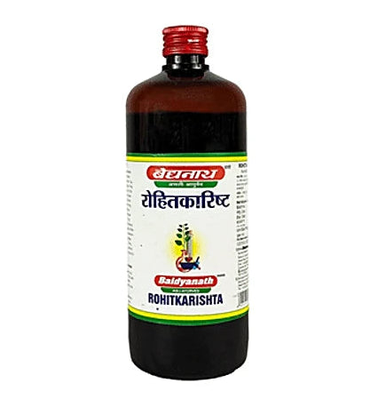 Baidyanath Rohitkarishta (450ml) For Liver diseases, Spleenic disorders