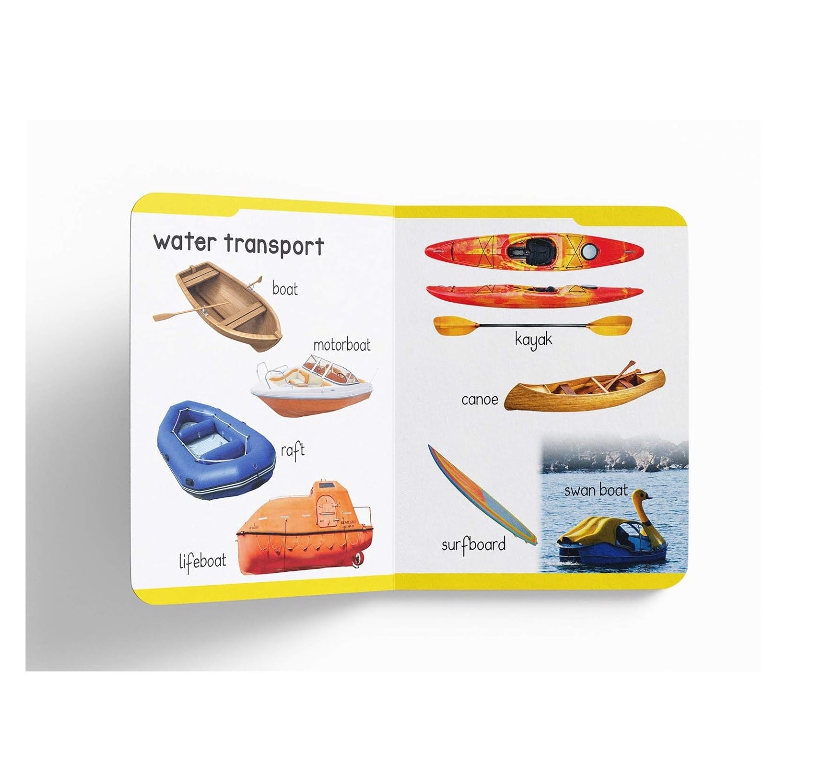 My First Padded Book of Transport: Early Learning Board Book for Kids | Durable Padded Board Book | Hardcover