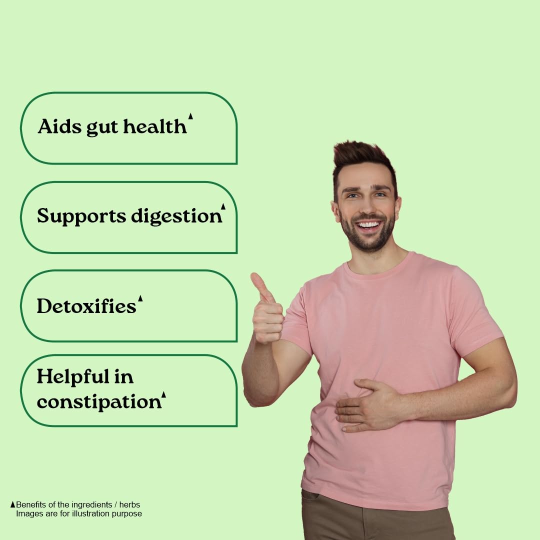 Organic India Triphala Veg 60 Capsule | Eases Constipation & Supports Digestion