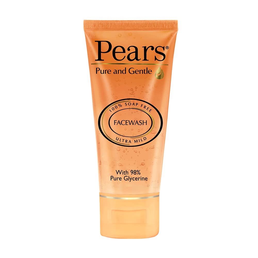 Pears Pure & Gentle Ultra Mild Facewash & Oil Clear Glow Ultra Mild Facewash Combo - Combo