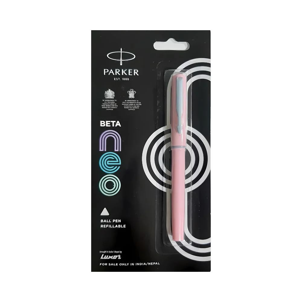 Parker Beta Neo Pastel Ballpoint Pen, Refillable, Fine Tip - Random Color