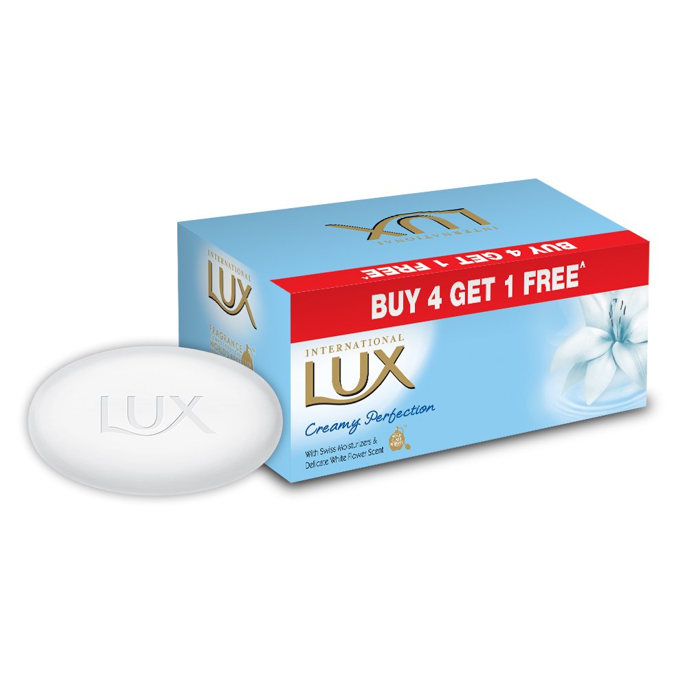 Lux International Creamy Perfection, 125g (Buy 4 Get 1 Free)