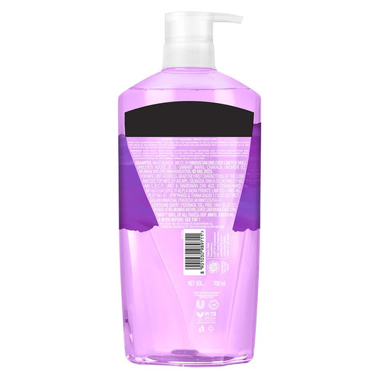 Sunsilk Argan Oil & Rosemary Frizz Smooth Oil Blends Shampoo | for Frizzy Hair | with No Added Parabens | 700 ML