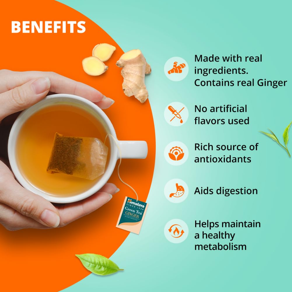 Himalaya GREEN TEA GINGER 2G 20'S INDIA