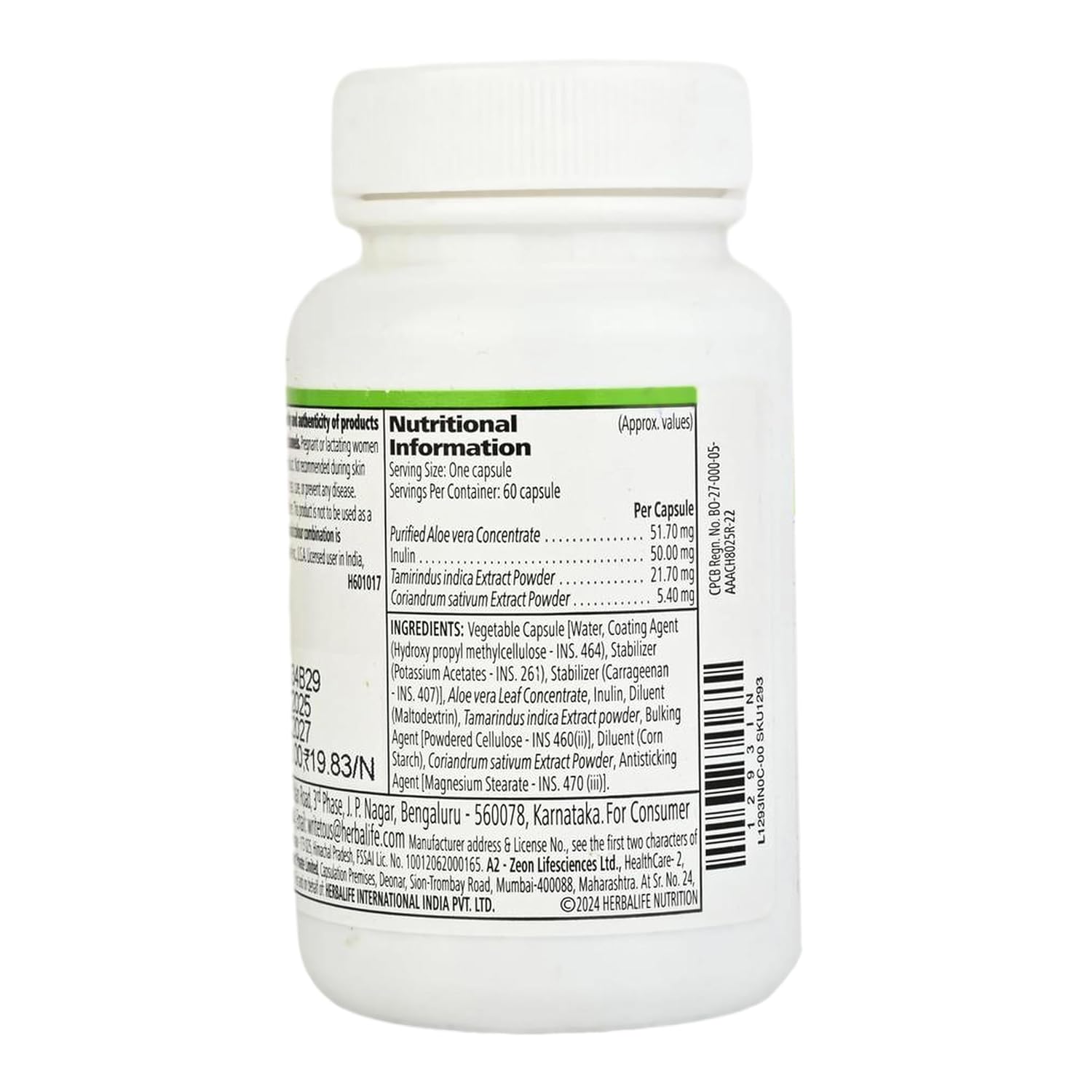 Herbalife Aloe Plus - Capsules - 60 caps