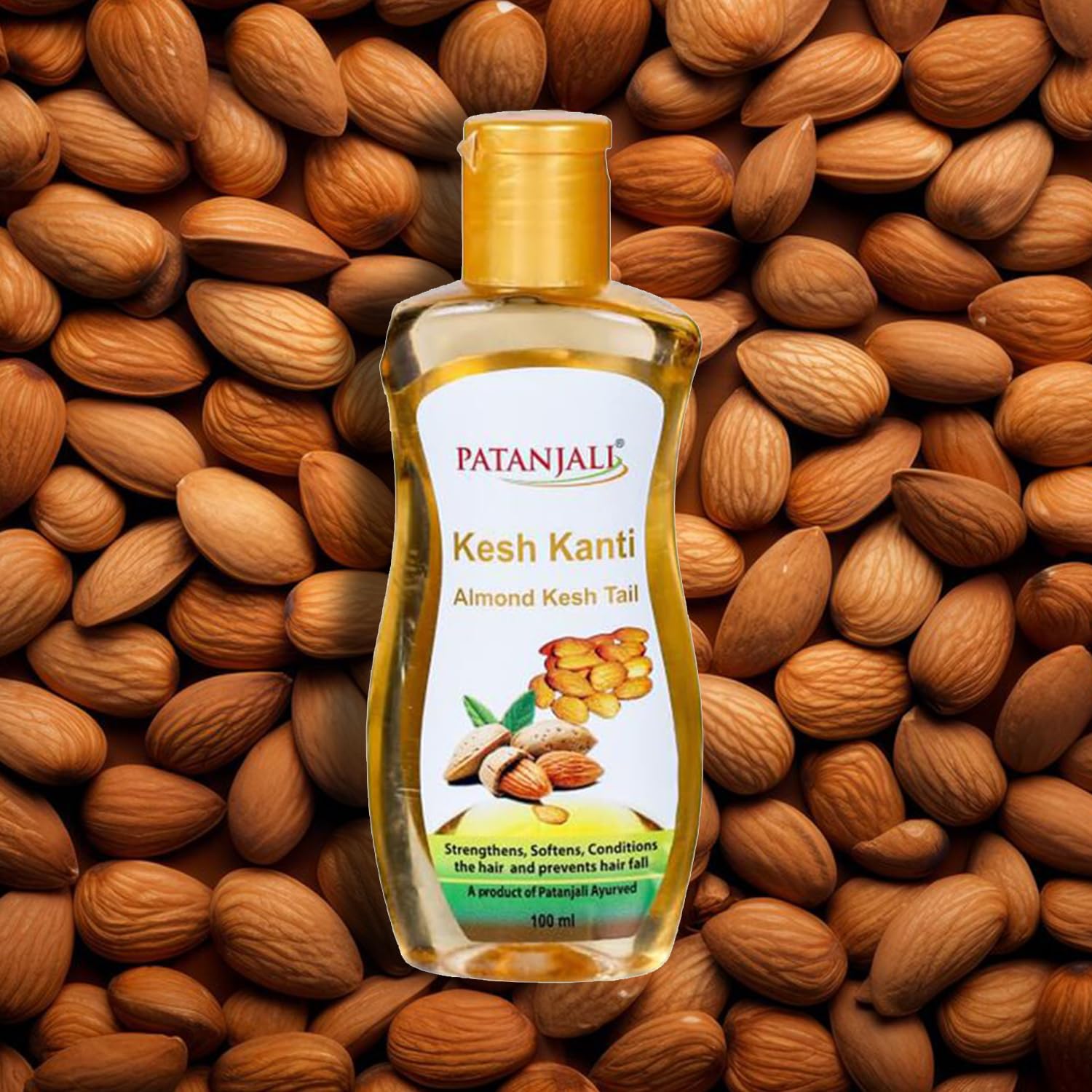 Patanjali Almond Hair Oil, 100ml
