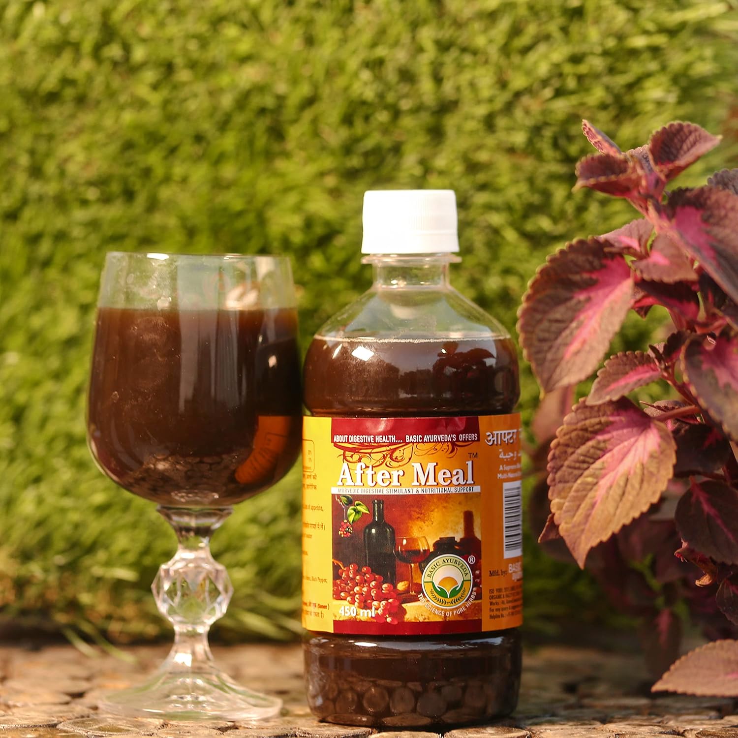 Basic Ayurveda After Meal Juice 450 ml For indigestion, vomiting, diarrhea and intestinal disorders