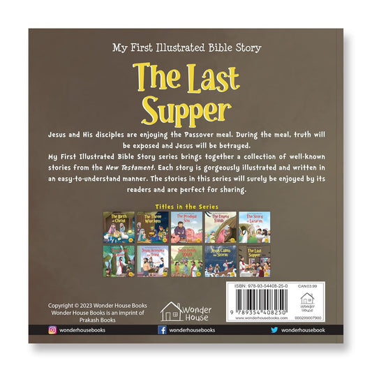 My First Illustrated Bible Story: The Last Supper Paperback  Book