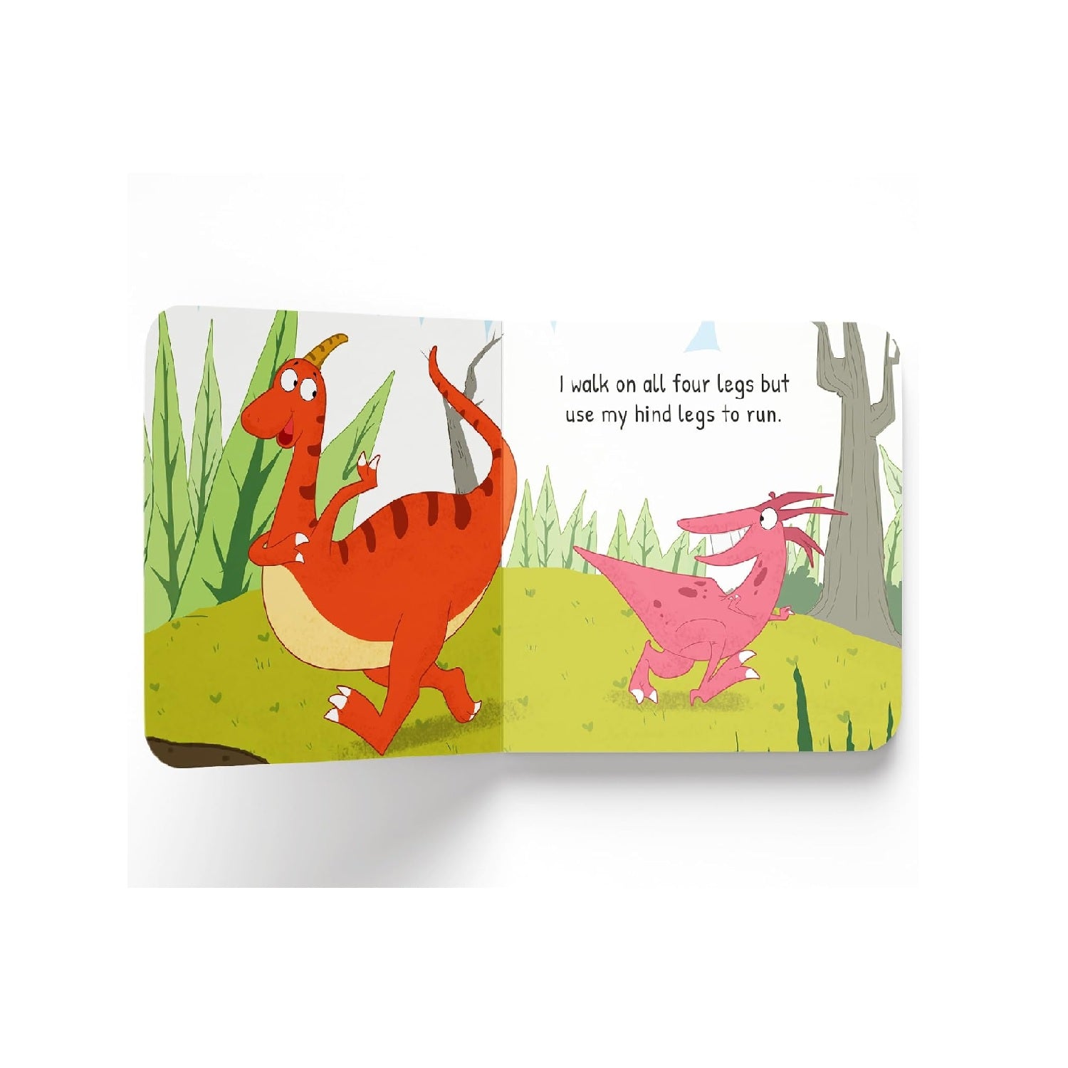 Parasaurus  – My First Dino Board Book: Illustrated Dinosaur Picture Book for Kids | Board Book