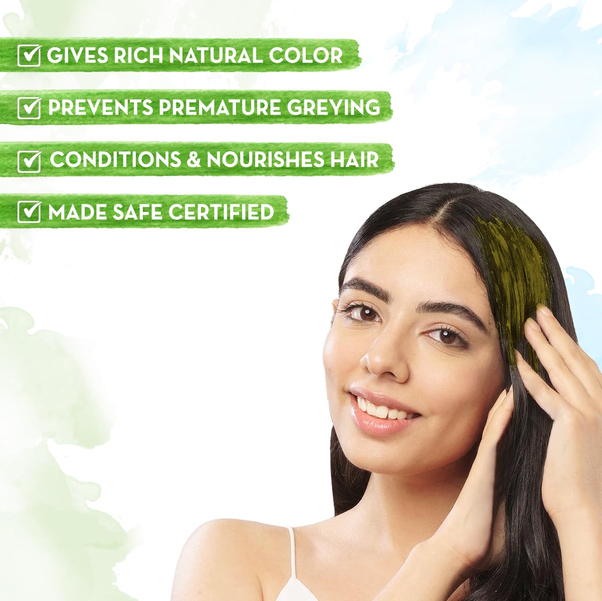 Mamaearth Natural Henna Paste For Rich Naturally Colored Hair - 200 gm