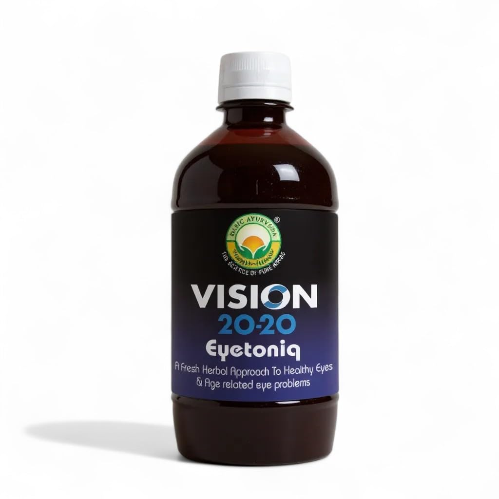 Basic Ayurveda Vision 20-20 Eyetoniq 450 ml For dull pain with burning, Blurring vision, oedema