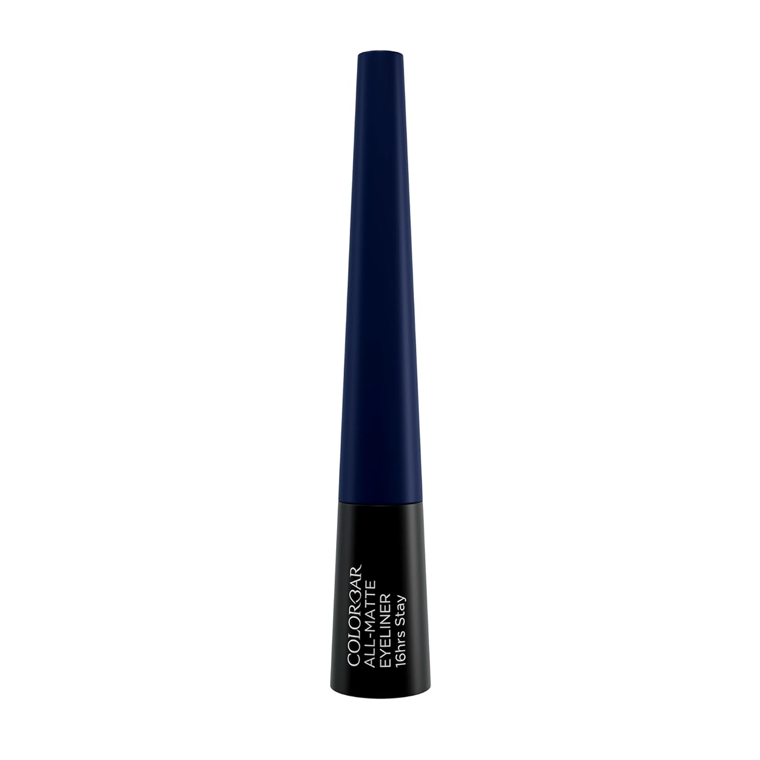 Colorbar All Matte Eyeliner, Blue 003, Matte Finish, 2.5ml | 16 hour stay | Smudgeproof | One stroke application