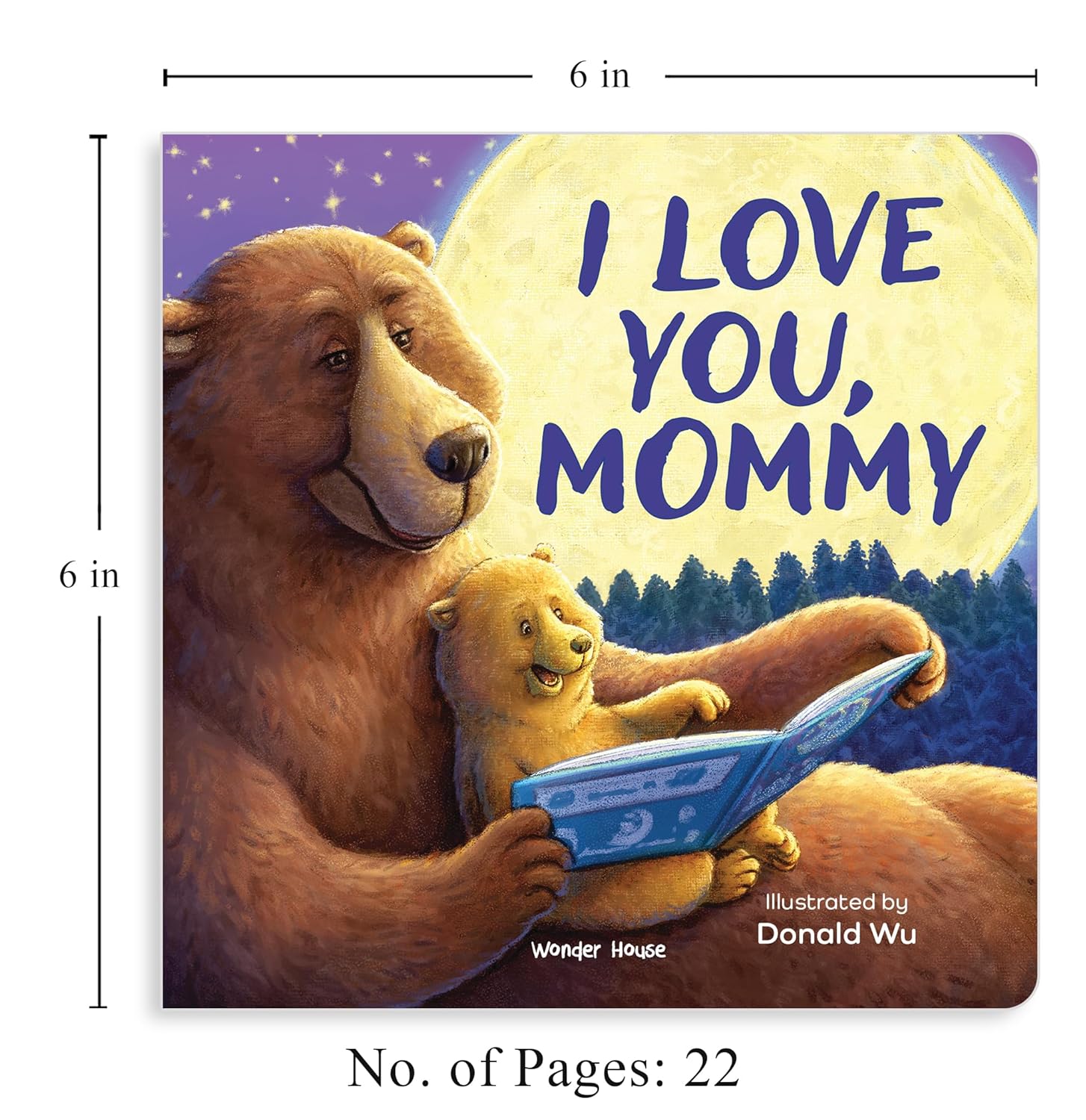 I Love You, Mummy Bear – A Heartwarming Illustrated Board Book for Kids