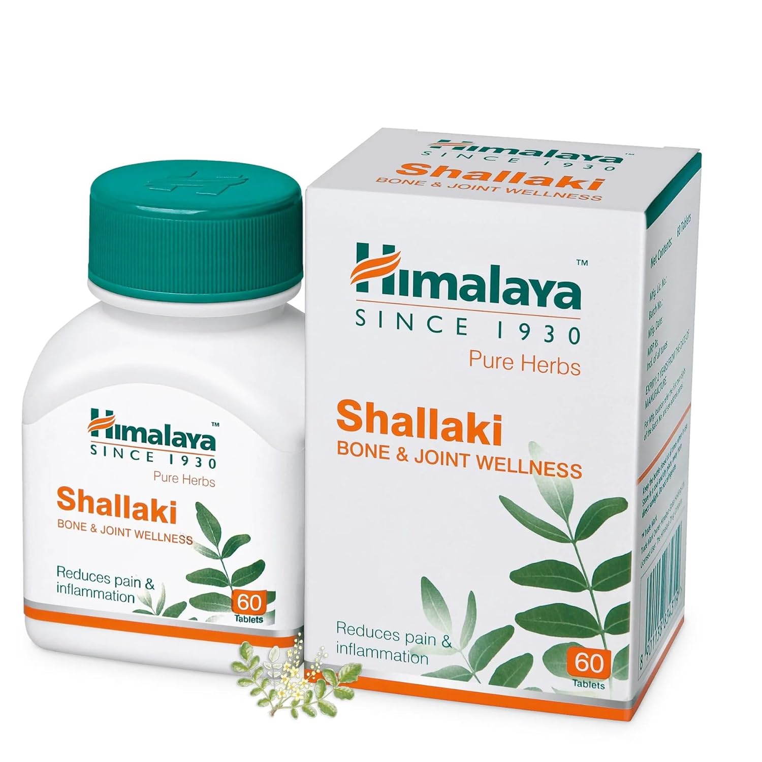 Himalaya Herbals Wellness Shallaki Tablets - 60 tabs