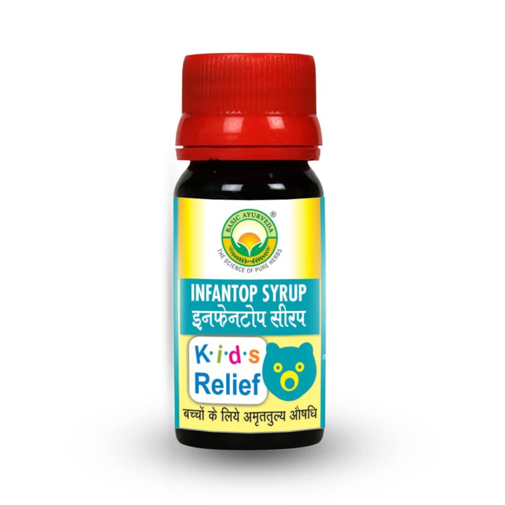 Basic Ayurveda Infantop Syrup 30 ml For digestion, growth and development of the child, appetite
