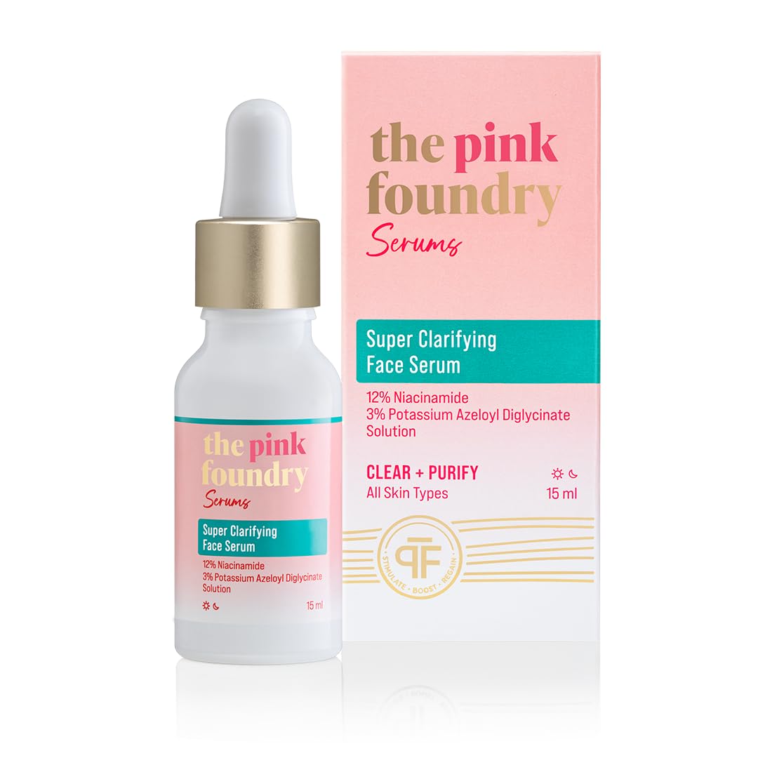 The Pink Foundry Super Clarifying Face Serum With 12% Niacinamide - 15ml