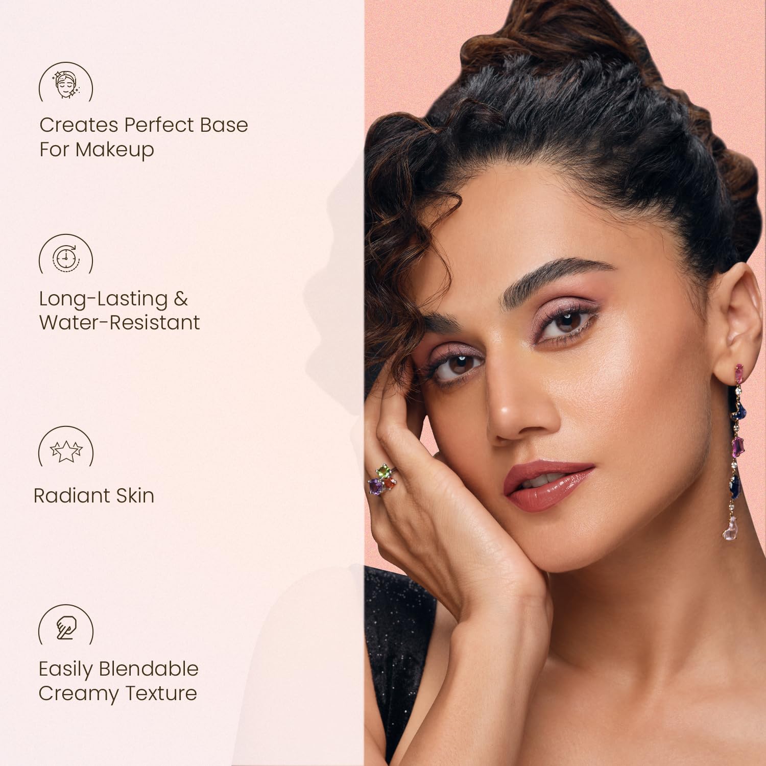 Swiss Beauty Foundation Pearl Illuminator Liquid Highlighter with radiance finish | Waterproof, Easily Blendable Illuminator for Face makeup | Shade -02, 35gm |