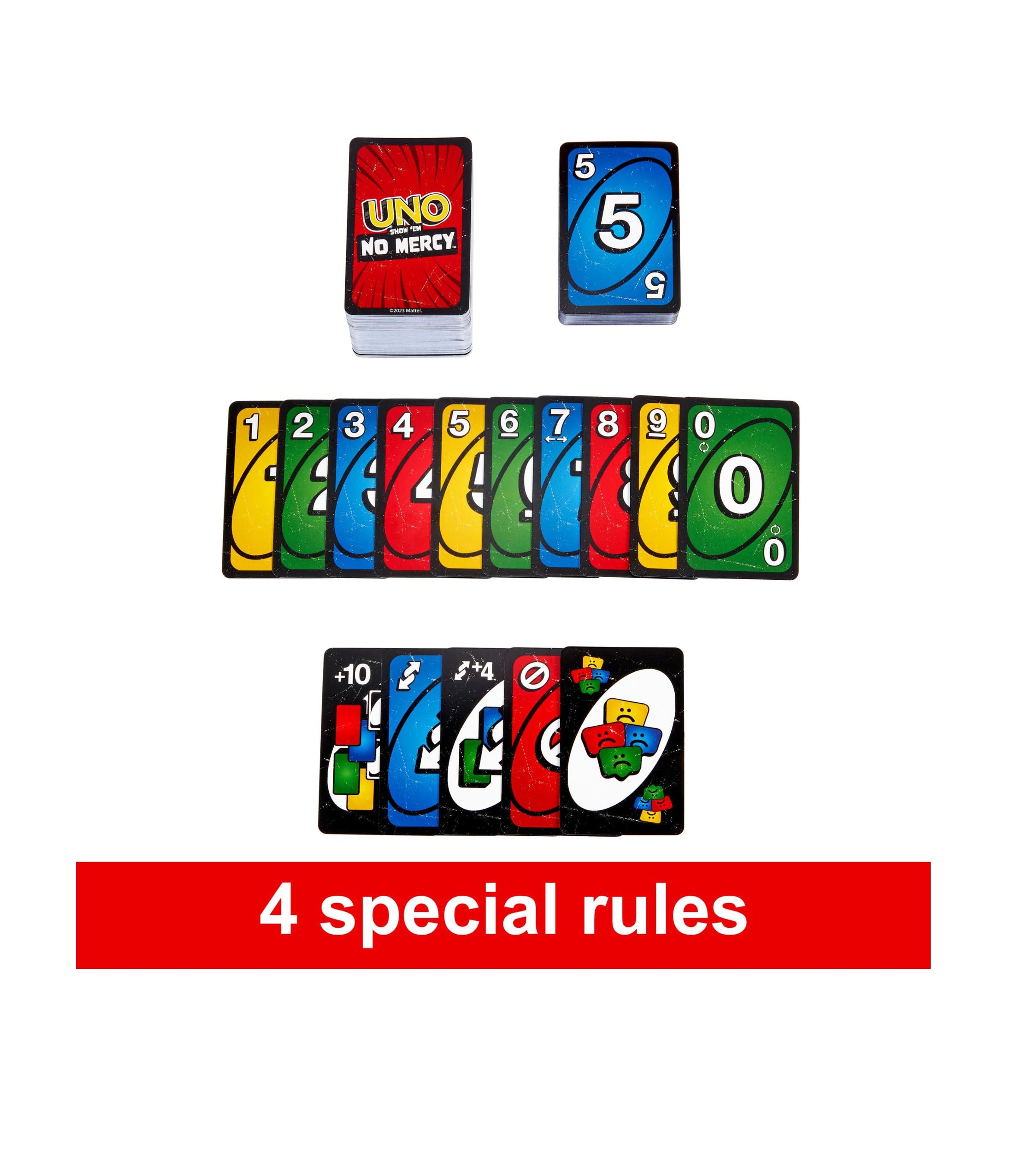 UNO No Mercy Tin Card Game in Storage & Travel