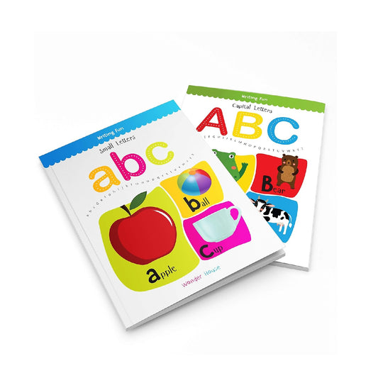 Writing Practice Workbooks - Pack of 4 Early Writing Books for Kids | Hardcover