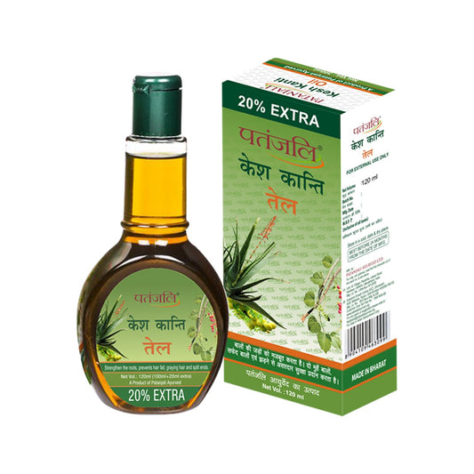 Patanjali Kesh Kanti Ayurvedic Hair Oil (120 Ml)