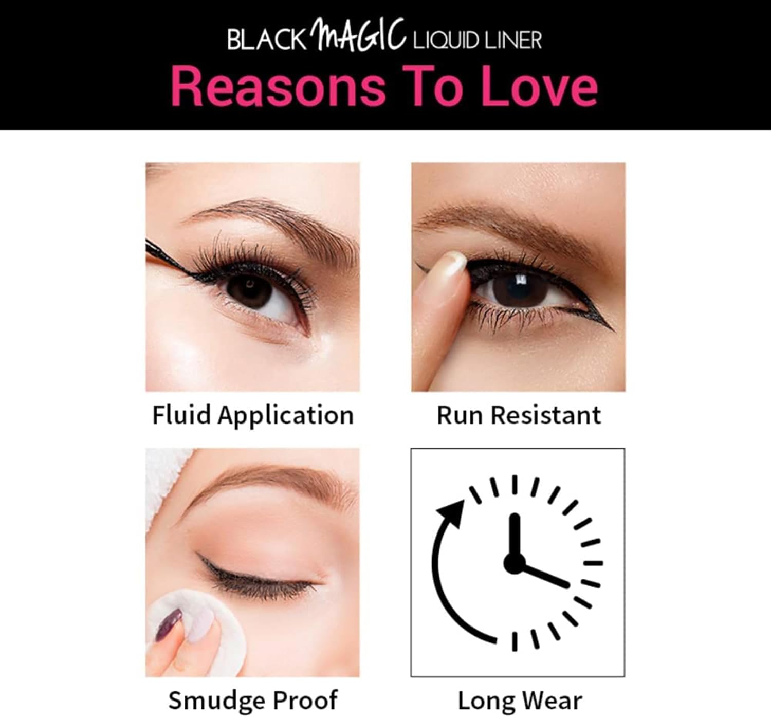 Nykaa Black Magic Liquid Eyeliner - Super Black 01